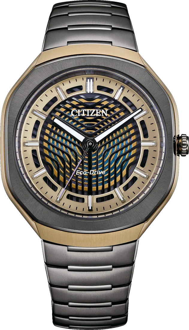 CITIZEN Eco-Drive PHOTON BJ6569-59X, black and gold Super Titanium